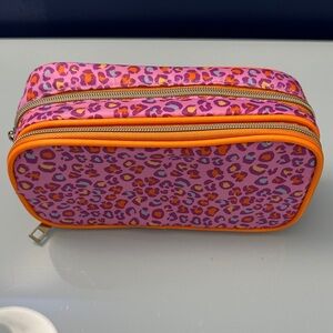 Y2K Colorful Cheetah Print Makeup Bag